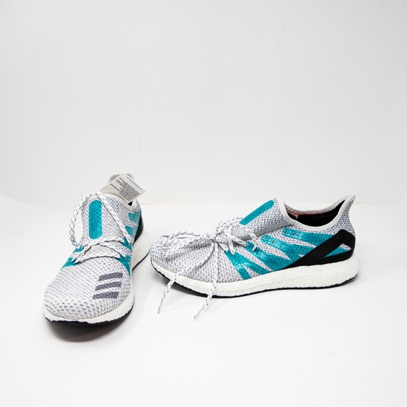 adidas Shoes - NEW Adidas Women's Am4ldn White Gray Black Lace Up Running Shoes Sneakers 6